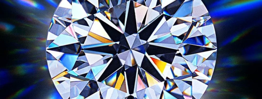 Moissanita fuego purpurina brillante destello fuego